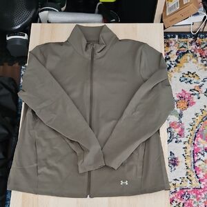 Under Armour Olive GreenFull-Zip Jacket Size 2X